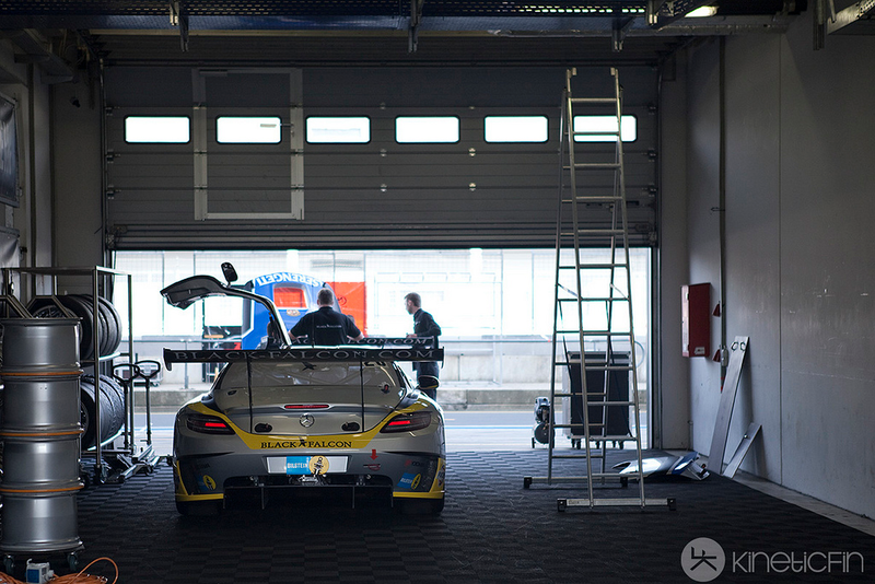 Illustration for article titled The sun rises over the Nürburgring